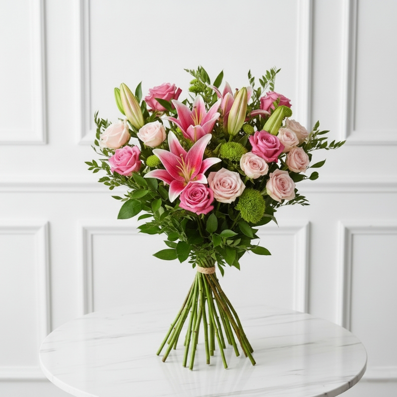 Pink Dream Lily Bouquet
