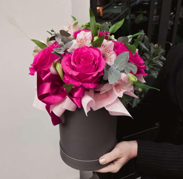 Fuchsia Bliss Flower Box