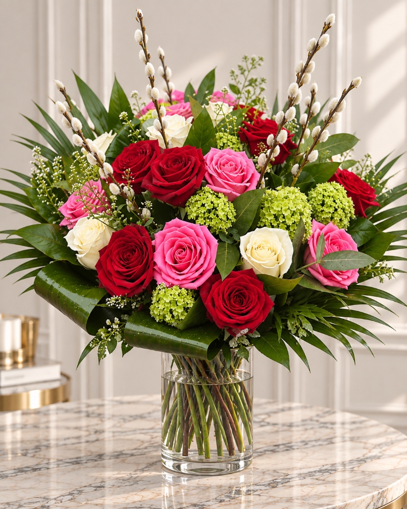 Rose Garden Romance Bouquet