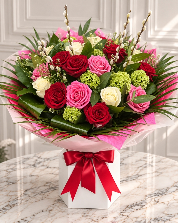 Rose Garden Romance Bouquet
