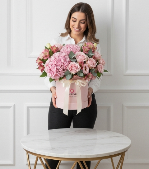 Blush Bloom Flower Box