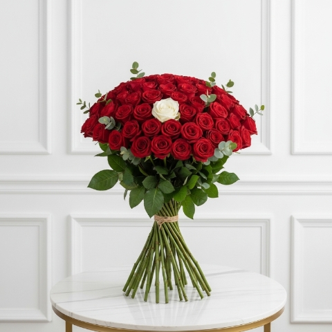 101 Red Roses Luxury Bouquet