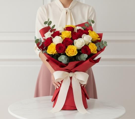 30 Roses Mix Bouquet