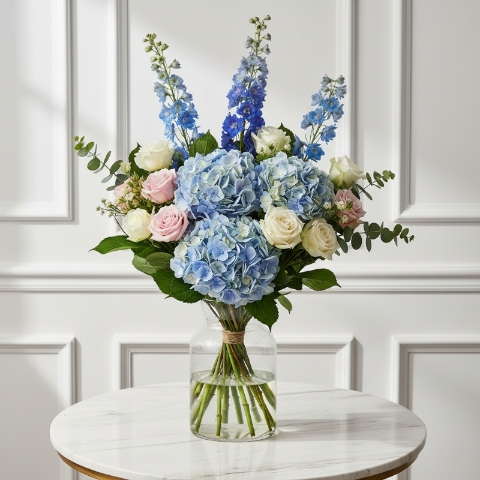 Blue Elegance Luxury Bouquet