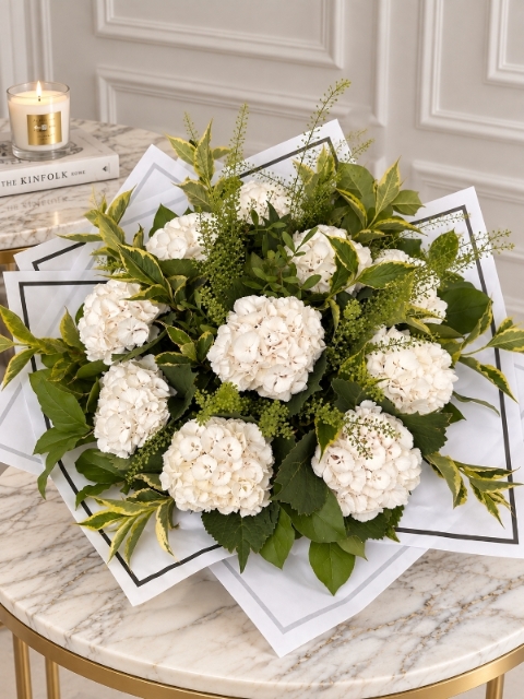 Ivory Hydrangea Grandeur