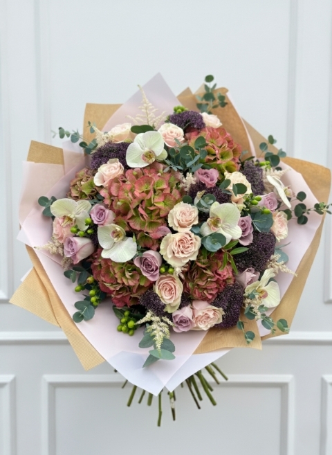 Orchid & Hydrangea Luxury Bouquet