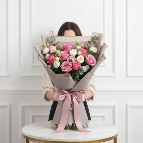 Pink Symphony Bouquet