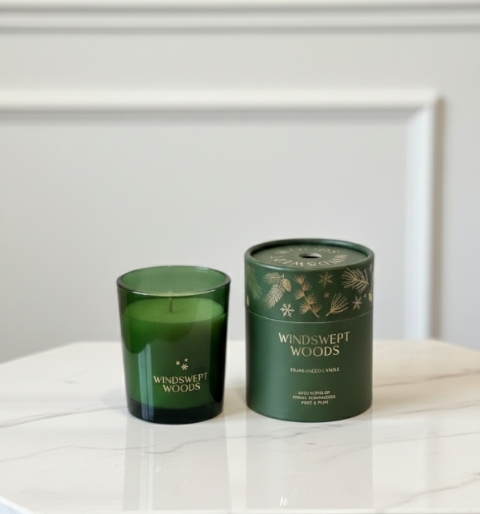 Windswept Woods Luxury Candle